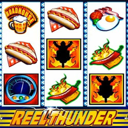 Крупные выигрыши на игровом автомате Reel Thunder